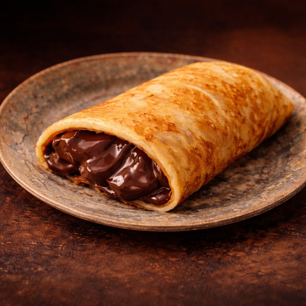 Блин с шоколадом