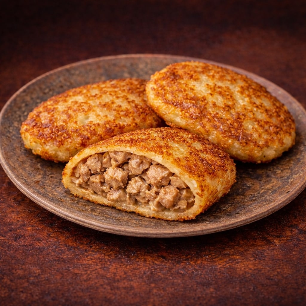 Драники с мясом